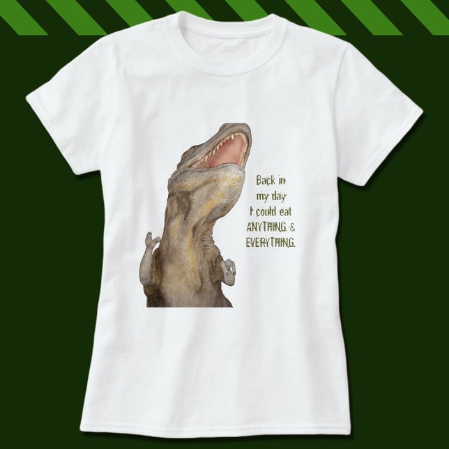 T-shirt En Tri-matière Tyrannosaurus T-Rex Dinosaur (Créateur téléchargé)