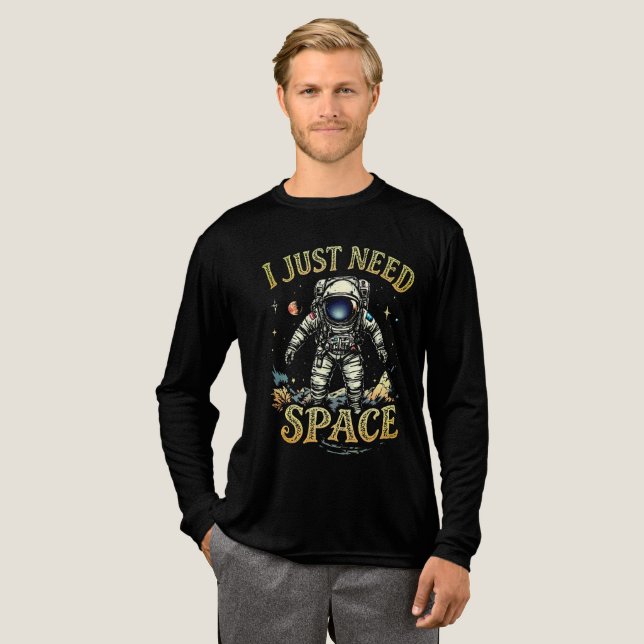 T-shirt En Tri-matière Un astronaute drôle (Recto complet)