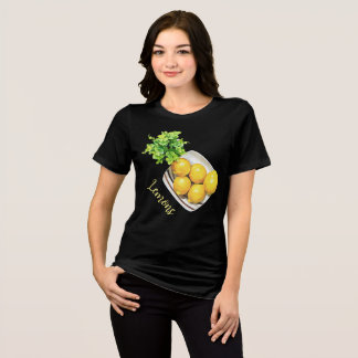 T-shirt En Tri-matière Un Bol De Citrons