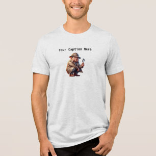 T-shirt En Tri-matière Un détective amateur en 3D à la recherche d'indice