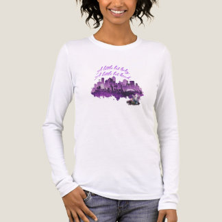 T-shirt En Tri-matière Un peu saint. Un peu quartier. Manches longues