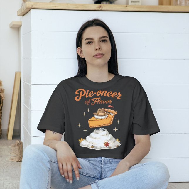 T-shirt En Tri-matière Une tarte de saveur - Citrouille tarte Thanksgivin (Créateur téléchargé)