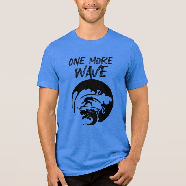T-shirt En Tri-matière Une Vague de Plus Surf (Recto)