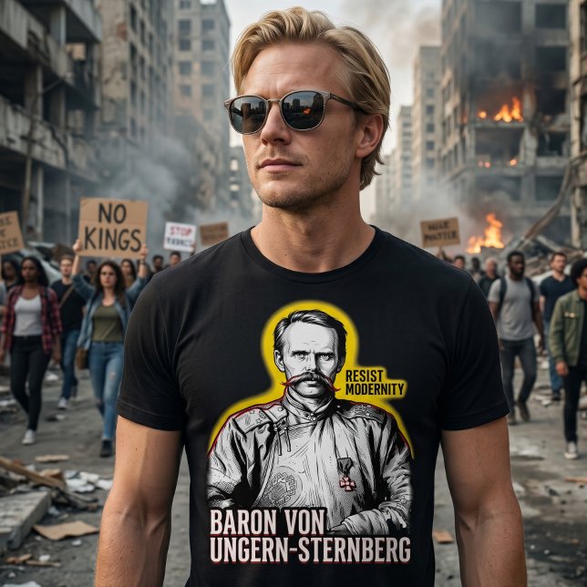 T-shirt En Tri-matière Ungern Sternberg Résiste à la Modernité (Créateur téléchargé)