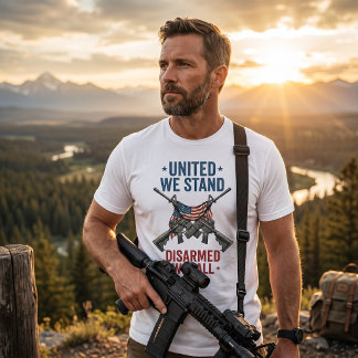 T-shirt En Tri-matière Unis Nous Tenons, Désarmés Nous Tombons