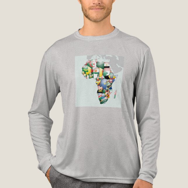 T-shirt En Tri-matière Unité dans la diversité : Collection des drapeaux  (Recto)