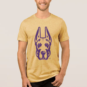 T-shirt En Tri-matière Université d'Albany Chef de la mascotte Great Dane