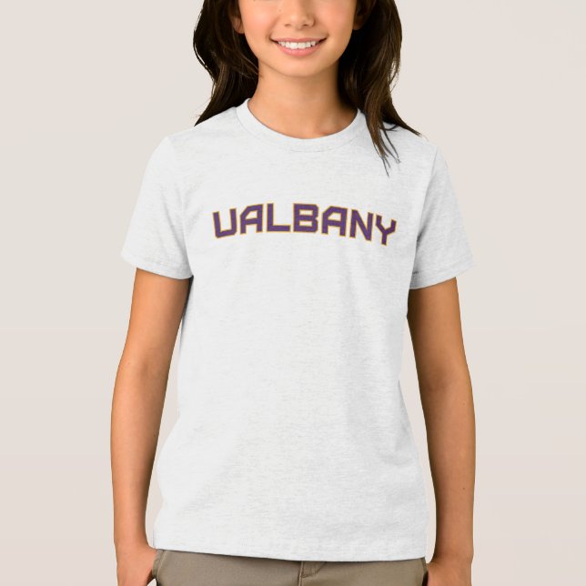 T-shirt En Tri-matière Université de Albany Wordmark (Recto)