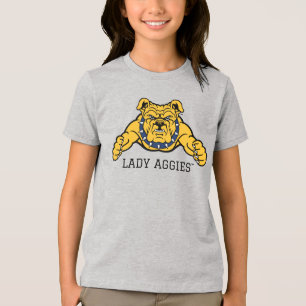 T-shirt En Tri-matière Université d'État A&T de Caroline du Nord Bulldo