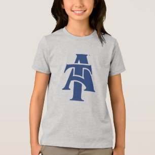 T-shirt En Tri-matière Université d'État A&T de Caroline du Nord Un log