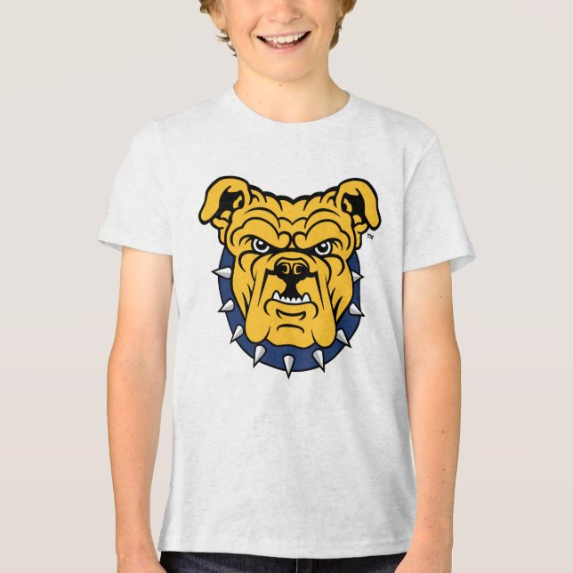 T-shirt En Tri-matière Université d'État NCA&T | Tête de Bulldog (Recto)