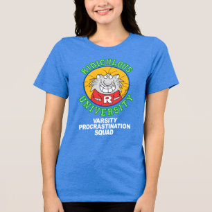 T-SHIRT EN TRI-MATIÈRE UNIVERSITÉ RIDICULE