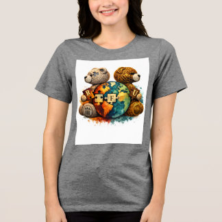 T-shirt En Tri-matière Urban Bear Graphic T-Shirt