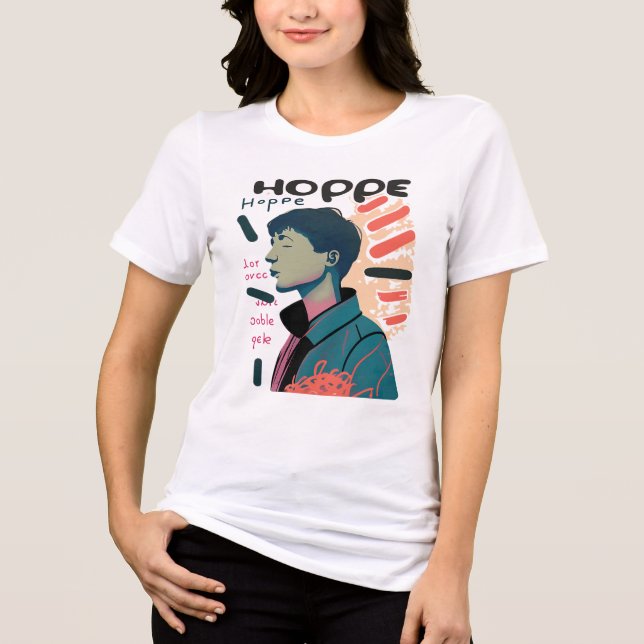 T-shirt En Tri-matière Urban Hope - Abstract Portrait Illustration (Recto)