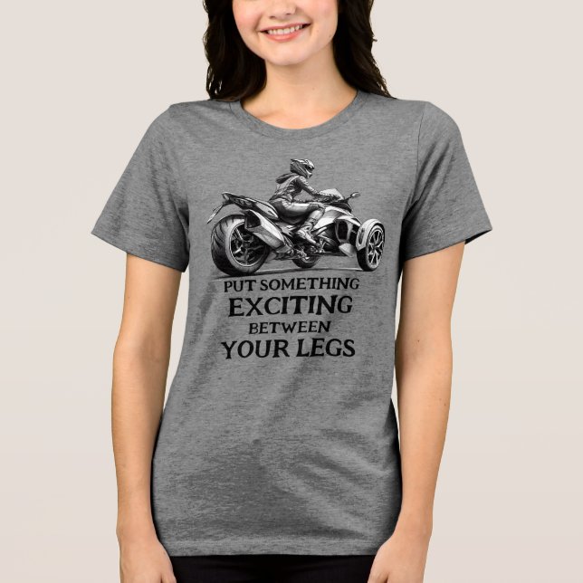 T-shirt En Tri-matière US Spyder Ryders - Quelque chose d'excitant avant (Recto)