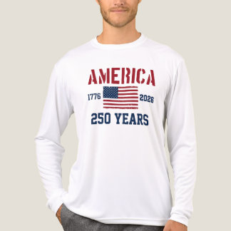 T-shirt En Tri-matière USA 250e anniversaire d'Amérique