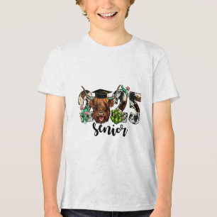 T-shirt En Tri-matière Vache 2025 Cl Senior De 2025 Graduation 2025 _1