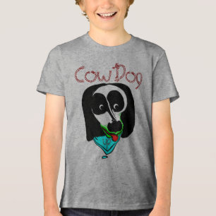 T-shirt En Tri-matière Vache Chien UP