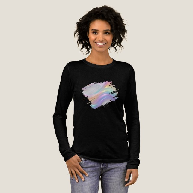 T-shirt En Tri-matière Vagues de Lumière (Recto complet)