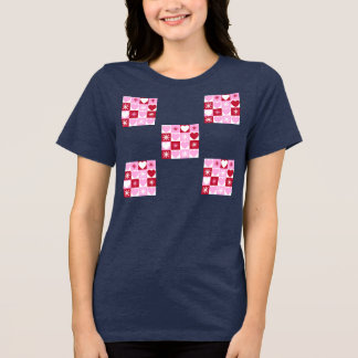 T-shirt En Tri-matière Valentine checkerboard 