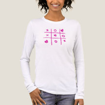 Valentine Tic Tac Toe Cœurs Femmes