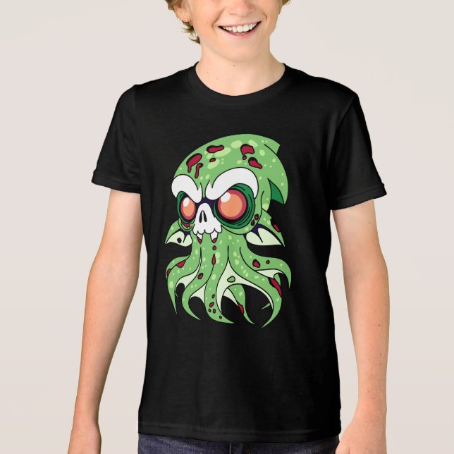 T-shirt En Tri-matière Vampire Squid Zombie (Recto)