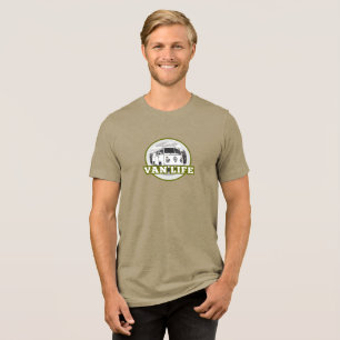 T-shirt En Tri-matière Van Life, Retro Mens