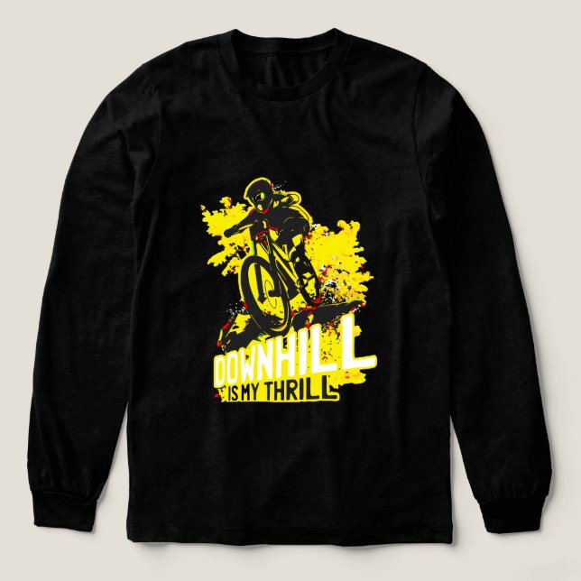 T-shirt En Tri-matière Vélo Aventuré (Motif devant)