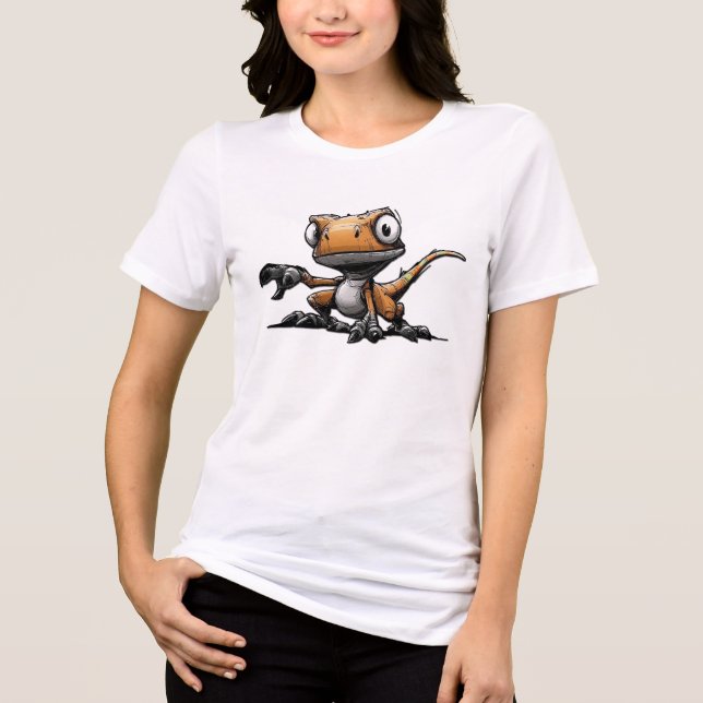 T-shirt En Tri-matière Vélociraptor (Recto)