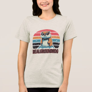 T-shirt En Tri-matière Véritable marmotte