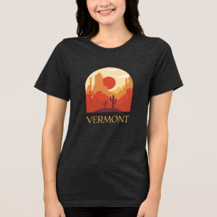 T-shirt En Tri-matière Vermont : Oasis du désert