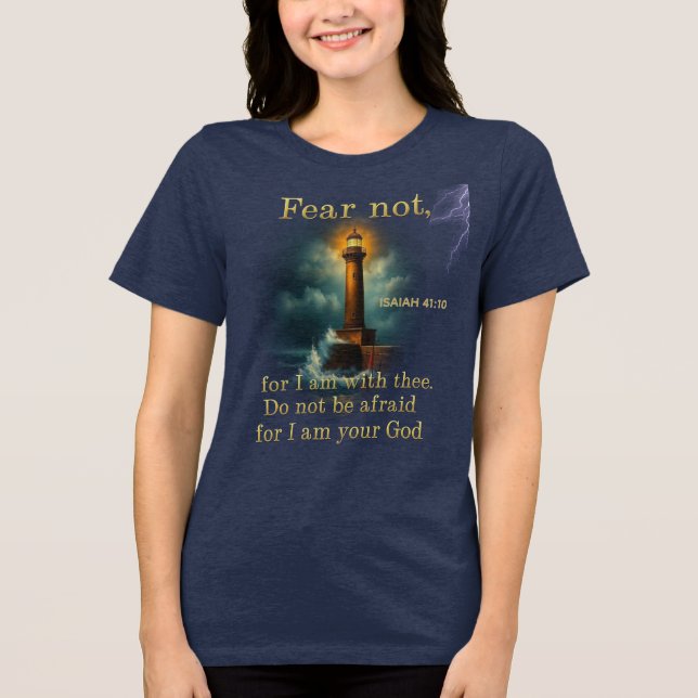 T-shirt En Tri-matière Verset de la Bible écriture 2 faces (Recto)