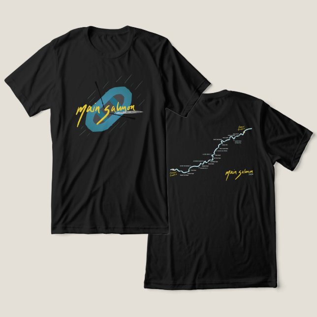 T-shirt En Tri-matière Version 2 pour hommes (Design Recto & Verso)