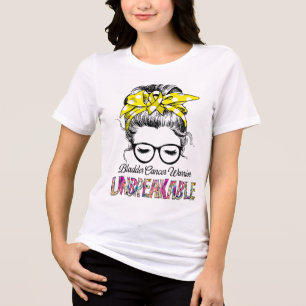 T-shirt En Tri-matière Vessie Cancer Sensibilisation Ribbon Cadeaux de so