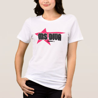 T-shirt En Tri-matière Vêtements AMMO USA Mme Diva Jae Rose Femme