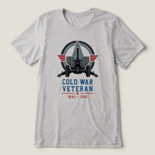 T-shirt En Tri-matière Vétéran de l'artillerie de la guerre froide Canon
