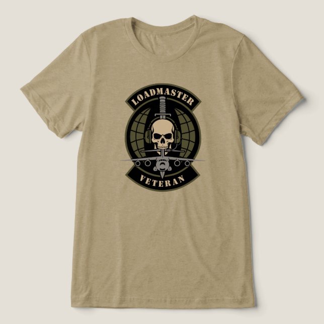 T-shirt En Tri-matière Vétéran Loadmaster (Design Recto)