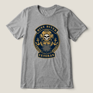 T-shirt En Tri-matière Vétéran Plongeur de Mine