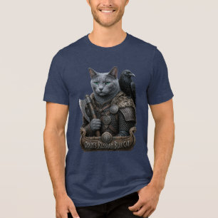 T-shirt En Tri-matière Vétéran Russian Blue Odin’s Cat