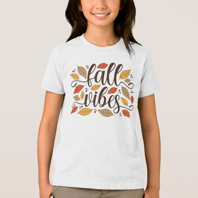 T-shirt En Tri-matière Vibes d'automne (Recto)