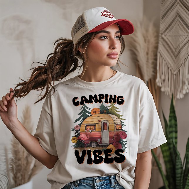 T-shirt En Tri-matière Vibes de camping (Créateur téléchargé)