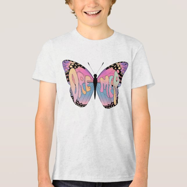 T-shirt En Tri-matière Vibes de papillon Dreamer (Recto)