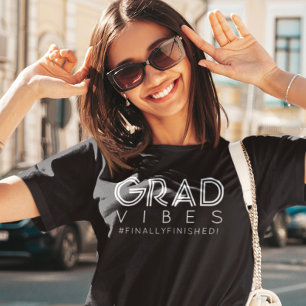 T-shirt En Tri-matière Vibes de remise de diplôme minimaliste moderne per