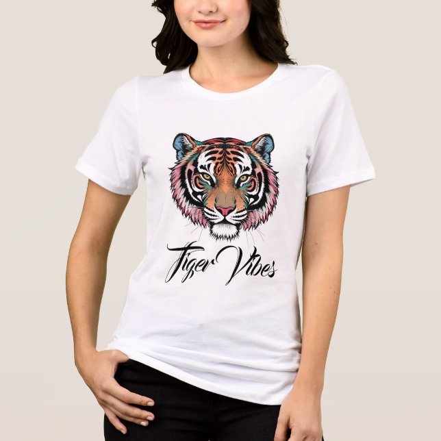 T-shirt En Tri-matière Vibes de tigre (Recto)