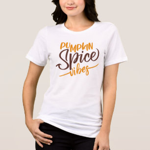T-shirt En Tri-matière Vibes d'épices citrouilles