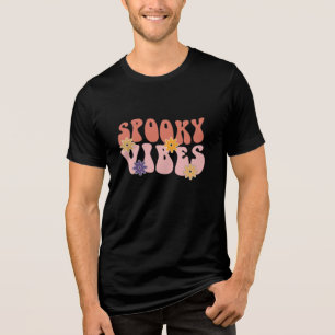 T-shirt En Tri-matière Vibes Éffrayantes rétro Super Halloween