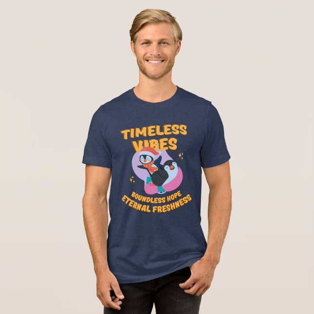 T-shirt En Tri-matière Vibes intemporelles (Recto plein)