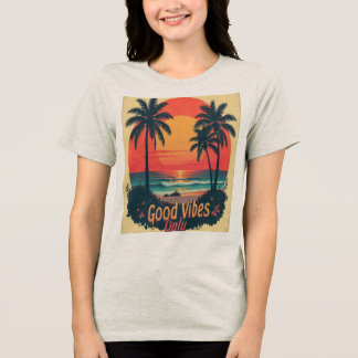 T-shirt En Tri-matière Vibes positives seulement