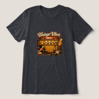 T-shirt En Tri-matière Vibrations Rétro Uniquement