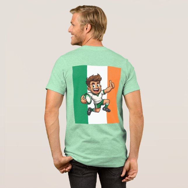T-shirt En Tri-matière Victoire Pouce en l'air Esprit du rugby irlandais (Évier)